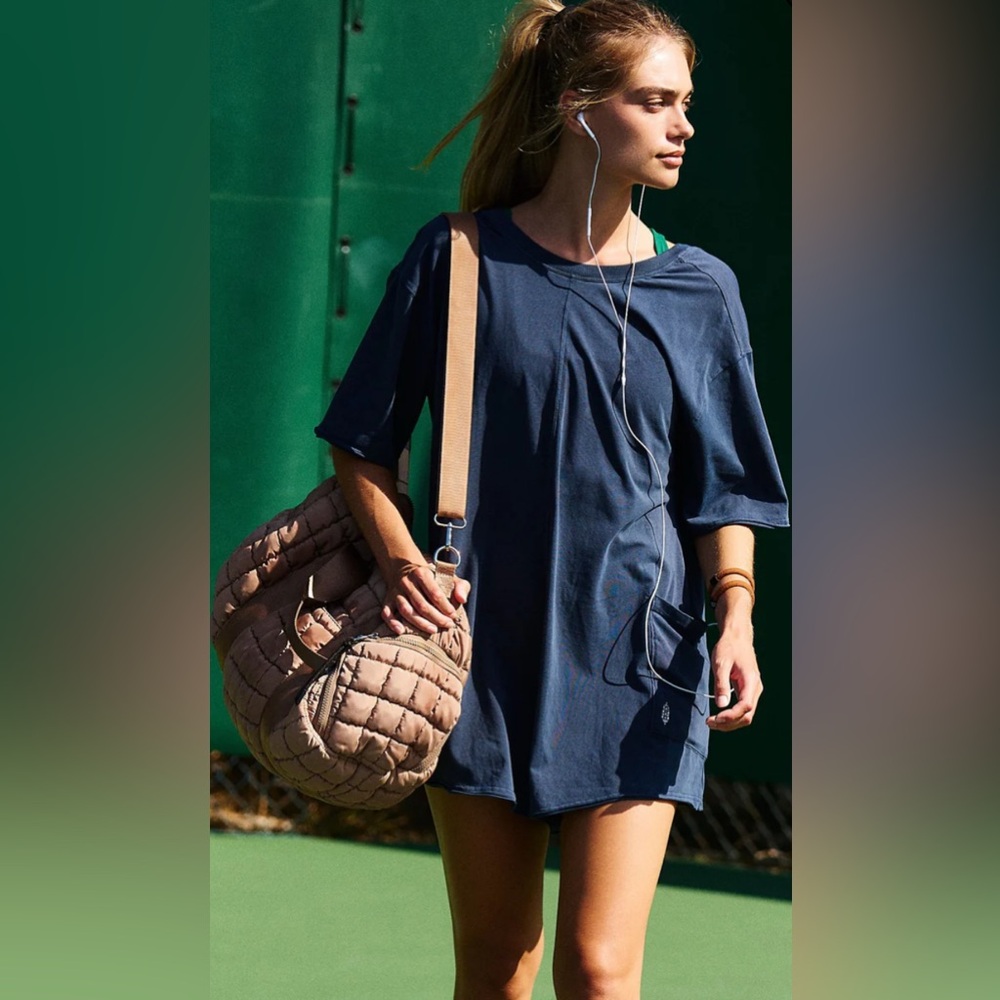 NWOT FP Movement Hot Shot Tee Romper Sz XL